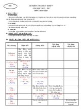 Đề kiểm tra học kì II  khối 7 năm học 2012  2013 môn sinh học